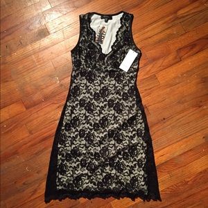 Karen Kane Black Lace Dress